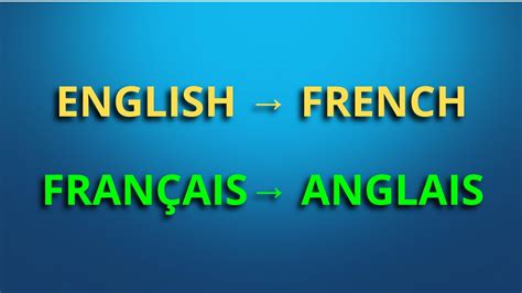 français translation in English .